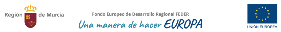 Logos Región de Murcia - FEDER - UE